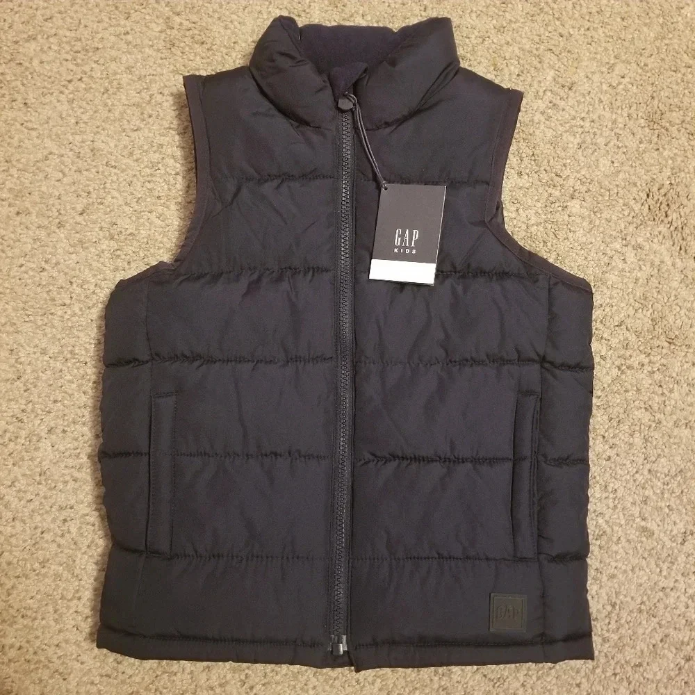 Gap Kids Boy's Warm Puffer Quilted Vest XS